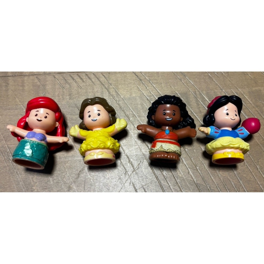 Fisher Price Disney Little People Princess Play Toy Belle Moana Ariel Snow White